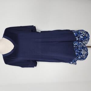 NWOT Cuddl Duds Women's Blue 2 Piece Set-Pajamas/Shorts Size Small